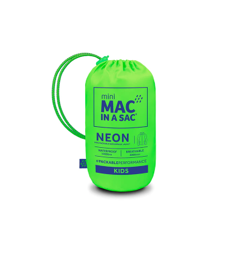 Mac In A Sac Origin 2 Kids Jacket - Neon Green-4